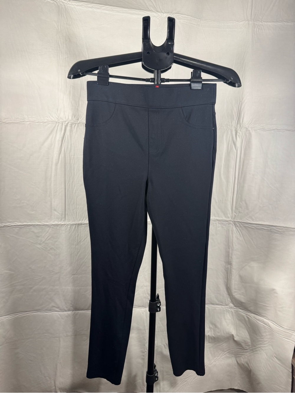 SPANX The Perfect Black Pant Ponte Pull-On Slim Pants M
